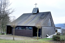 Die Lioba-Kapelle: Aussenansicht von Nord-Westen